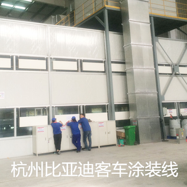 Ligne de production de peinture BYD Hangzhou 